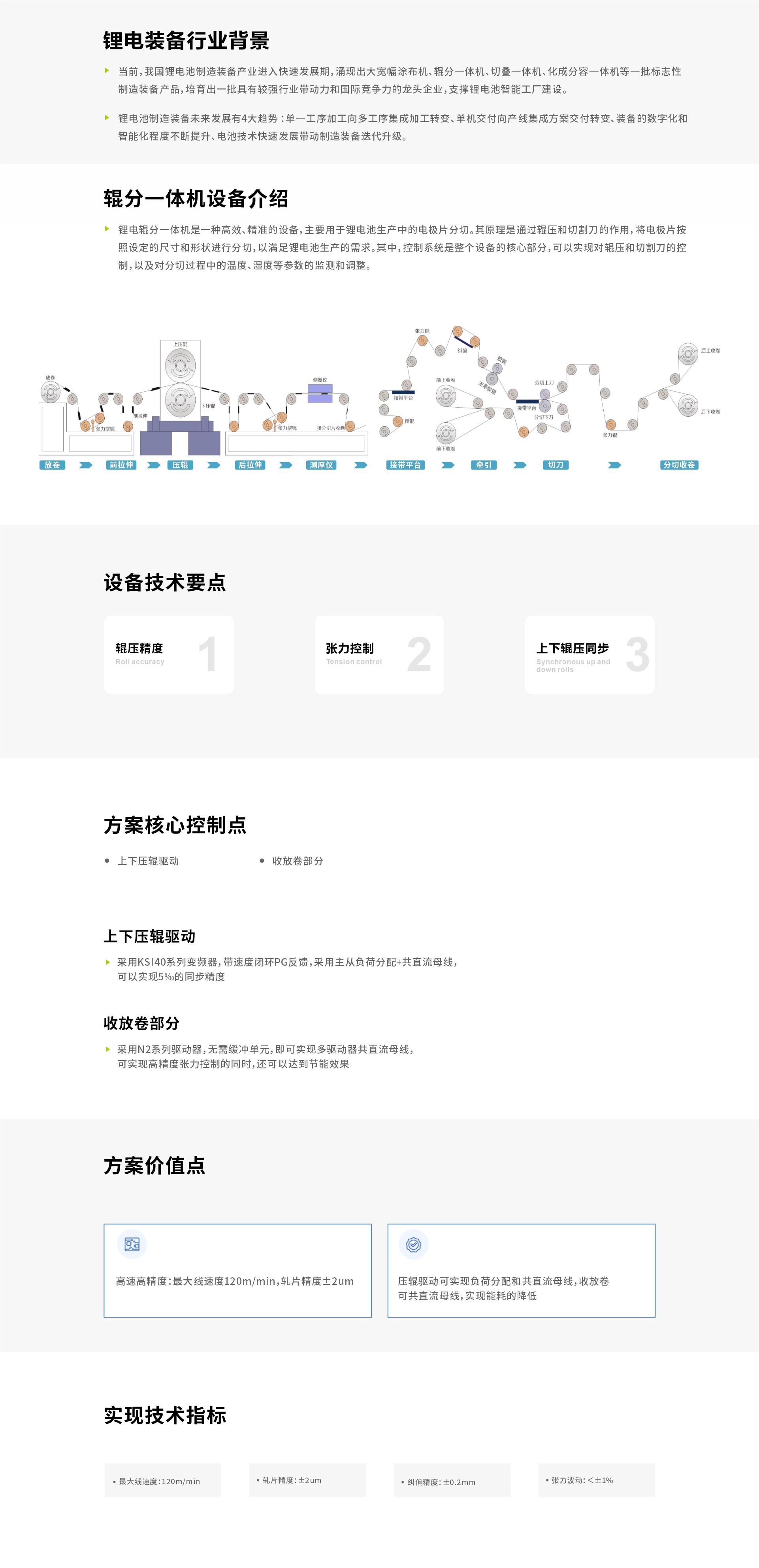 辊分一体机